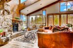 Main Living Room - A Mine Shaft Breckenridge Luxury Home